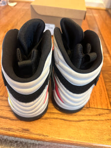 White Multicolor 8s size 12