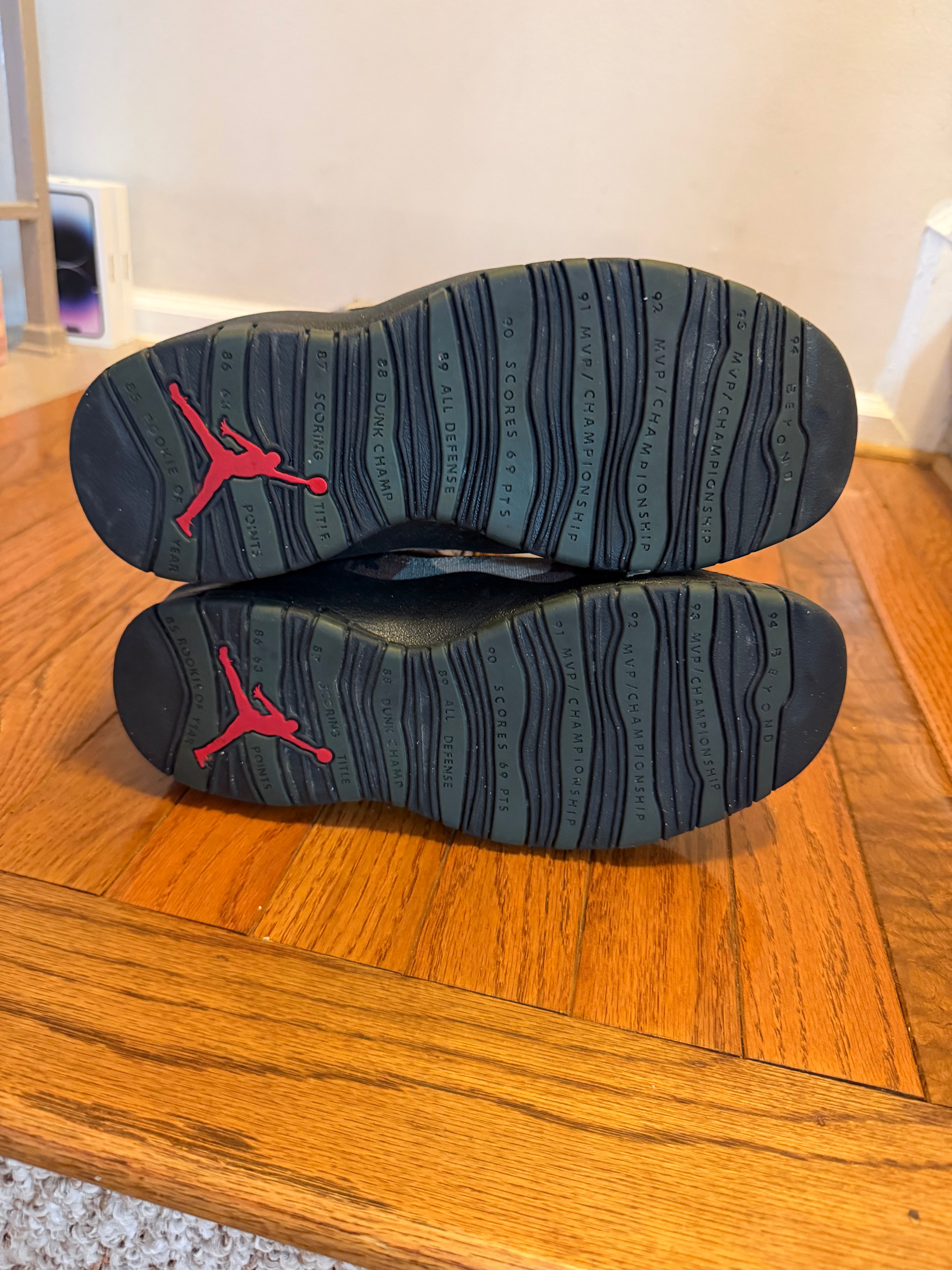 Woodland Camo 10s size 10