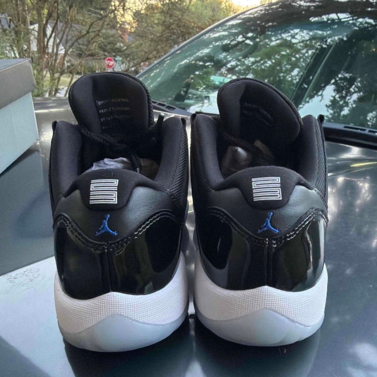 Spacejam Low 11s Size 7Y
