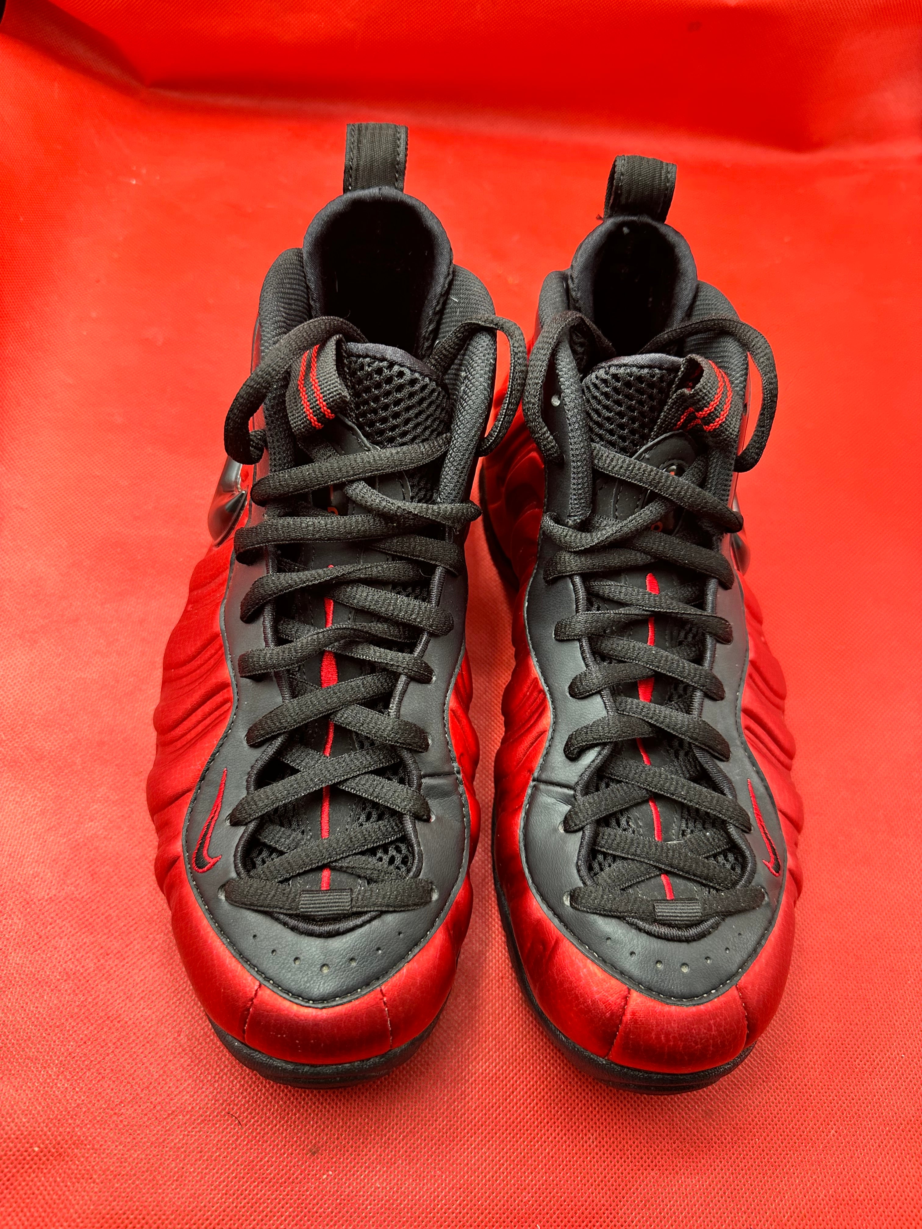 University Red Nike Foamposite Size 8.5