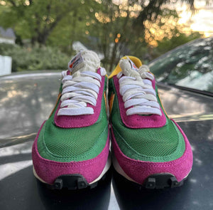 Sacai X LDWaffle Pine Green Size 9