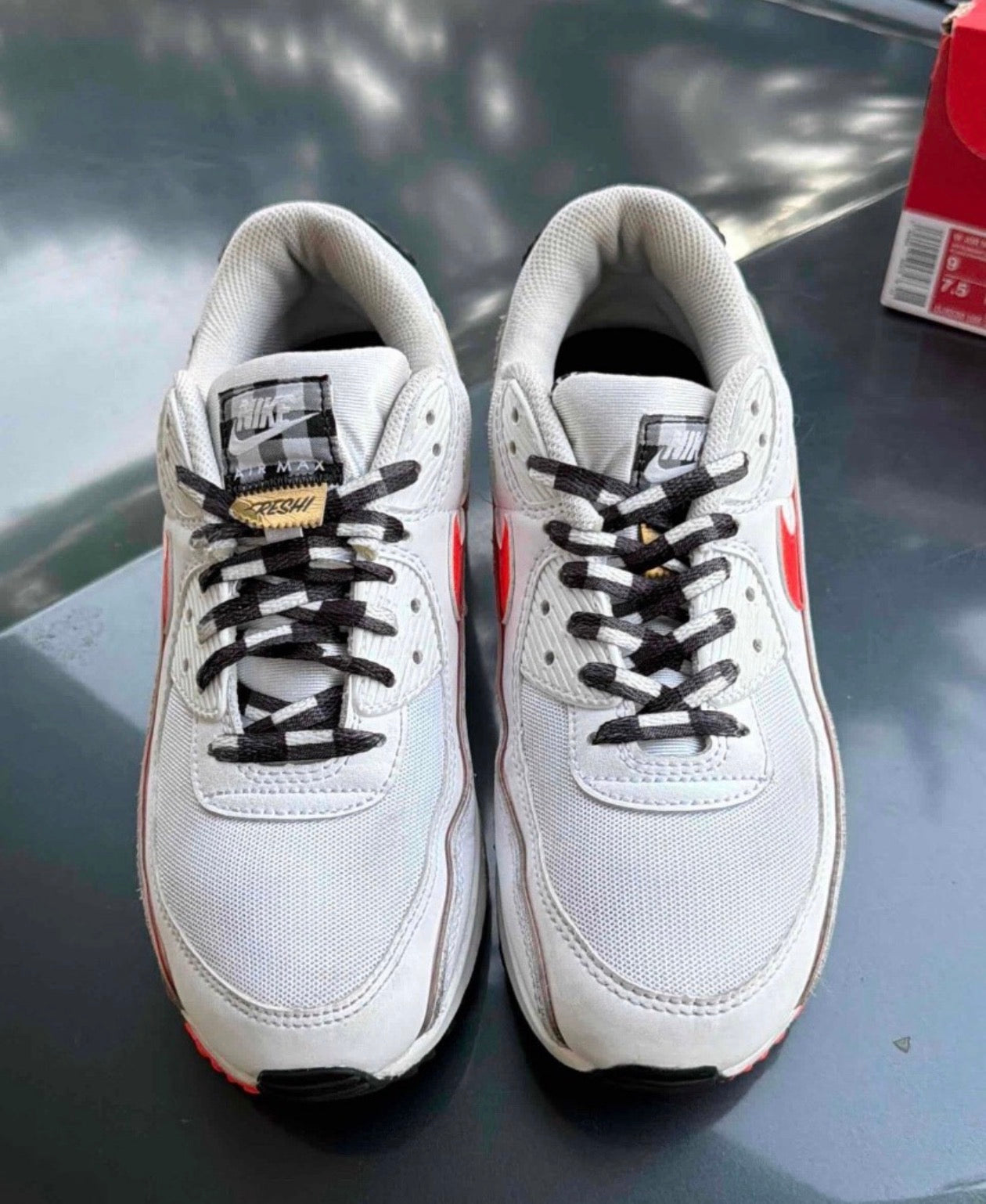 Air Max 90 Fresh Bright Crimson Size 7.5