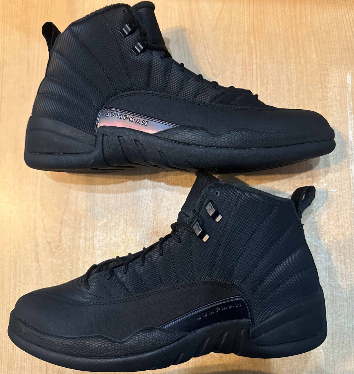 Winterized Triple Black 12s Size 13