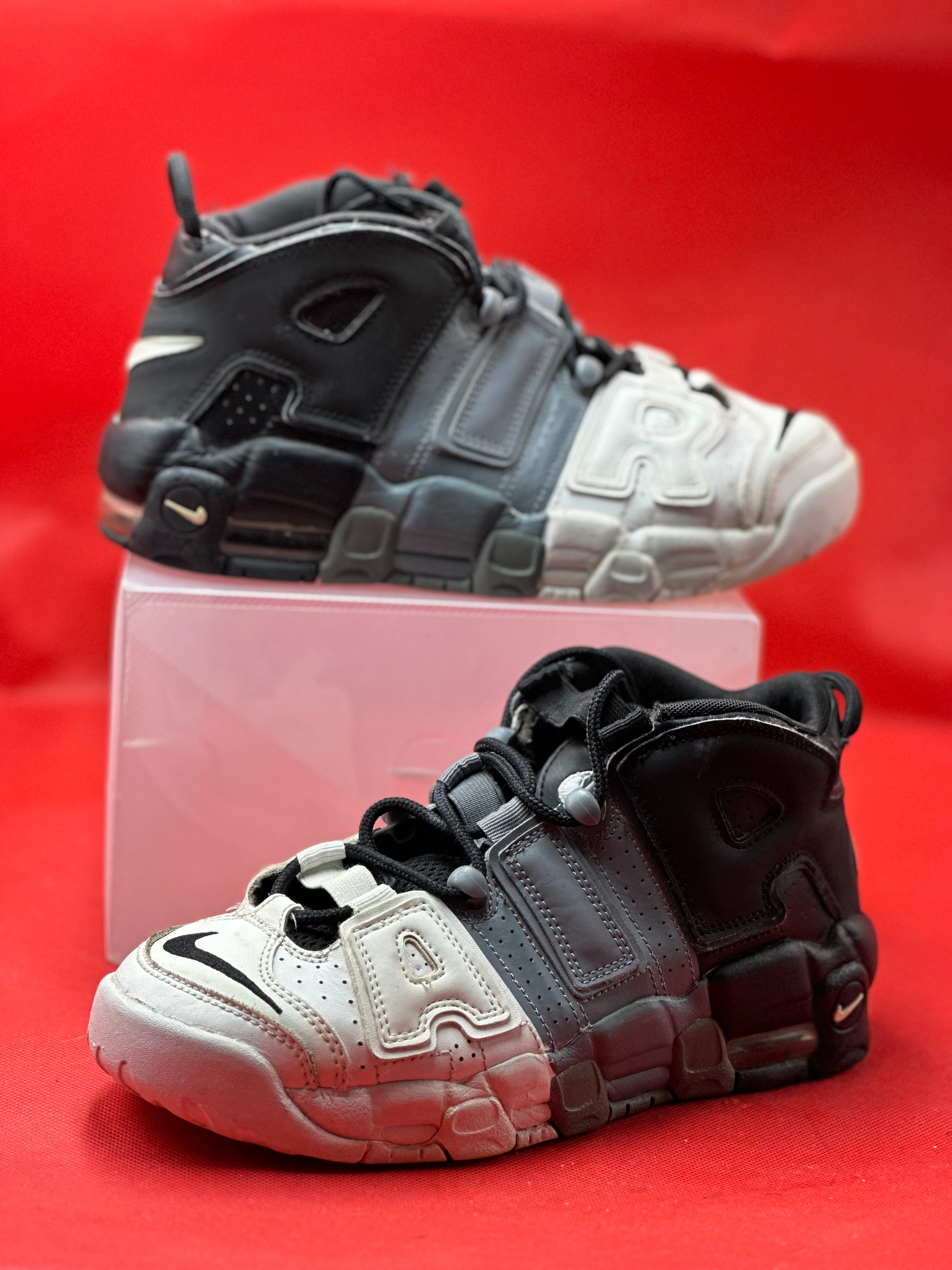 Tri Color Nike Uptempo Size 5.5