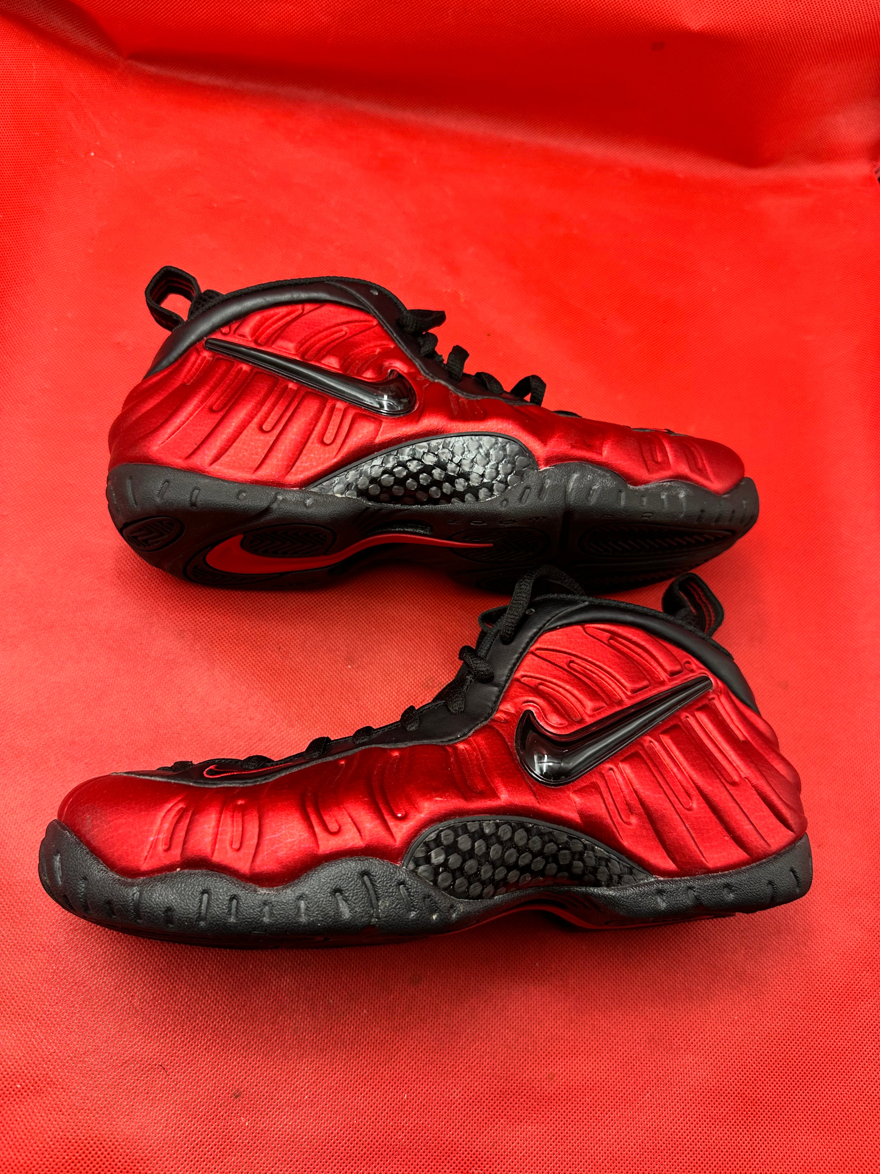 University Red Nike Foamposite Size 8.5