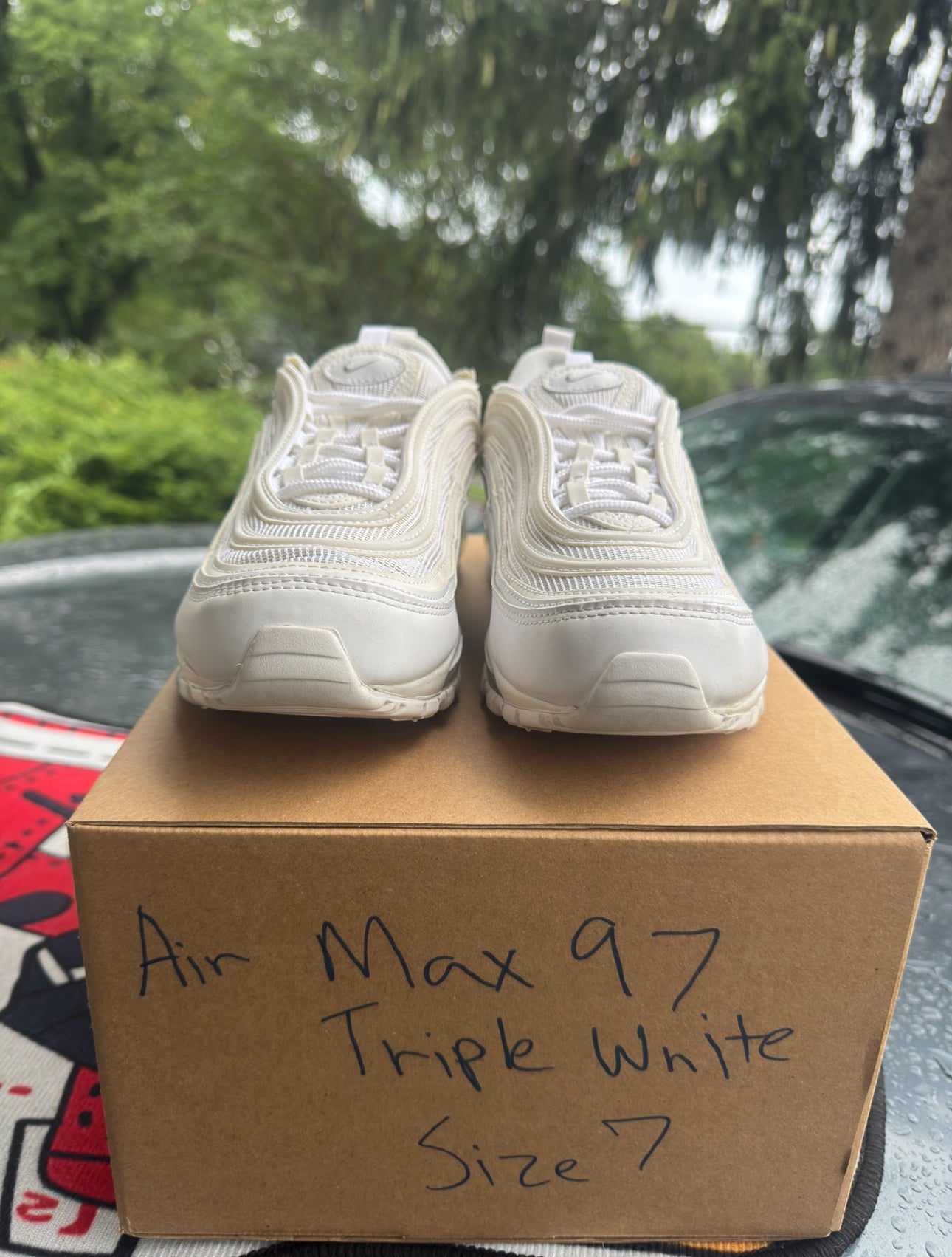 Air Max 97 Triple White Size 7