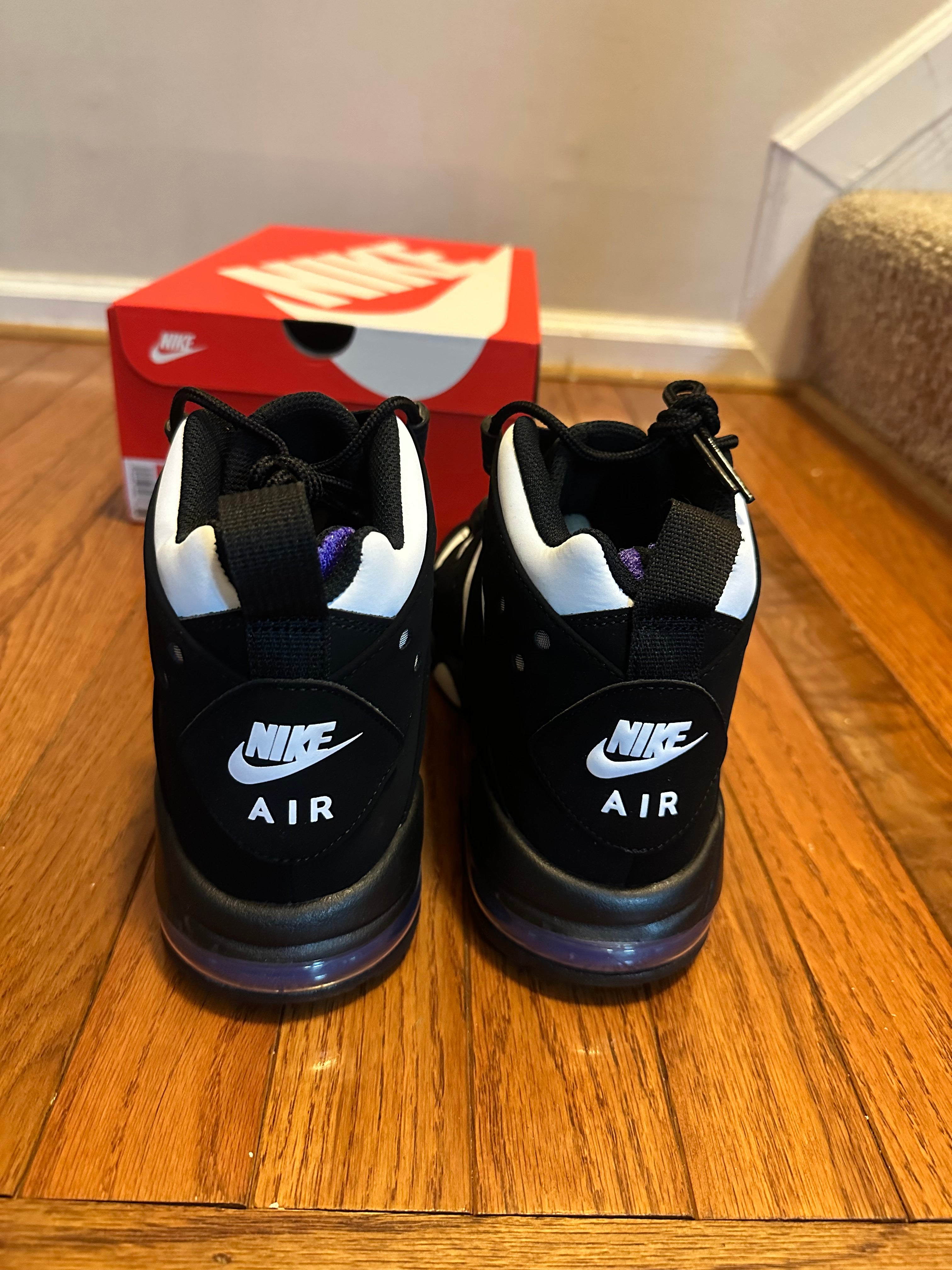 Brand new Black White Purple Nike Air Max 2 CB 94 size 8.5