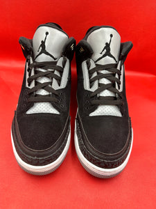 Tinker Black Cement 3s size 13