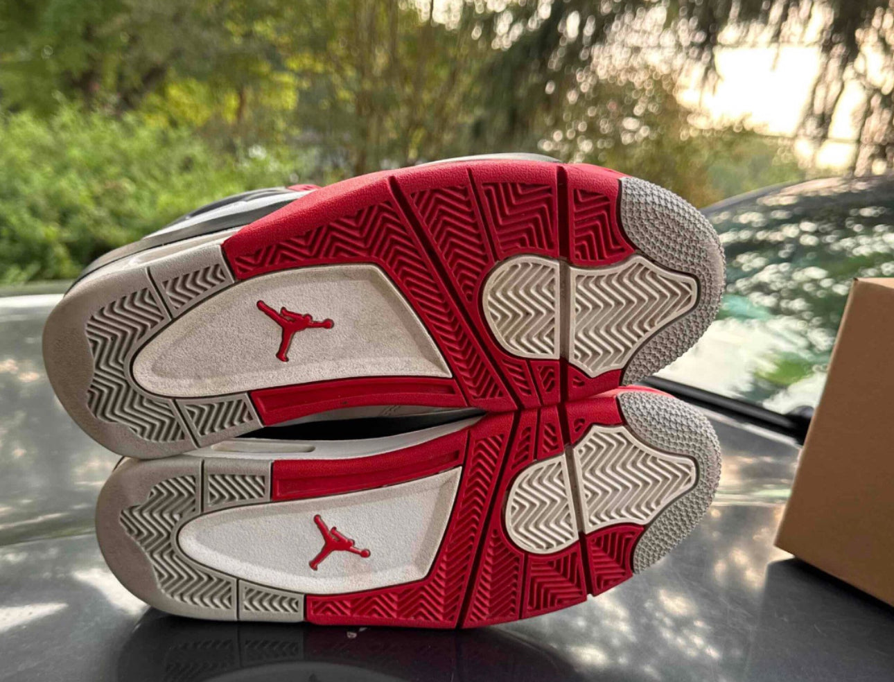 Fire Red 4s Size 6.5Y
