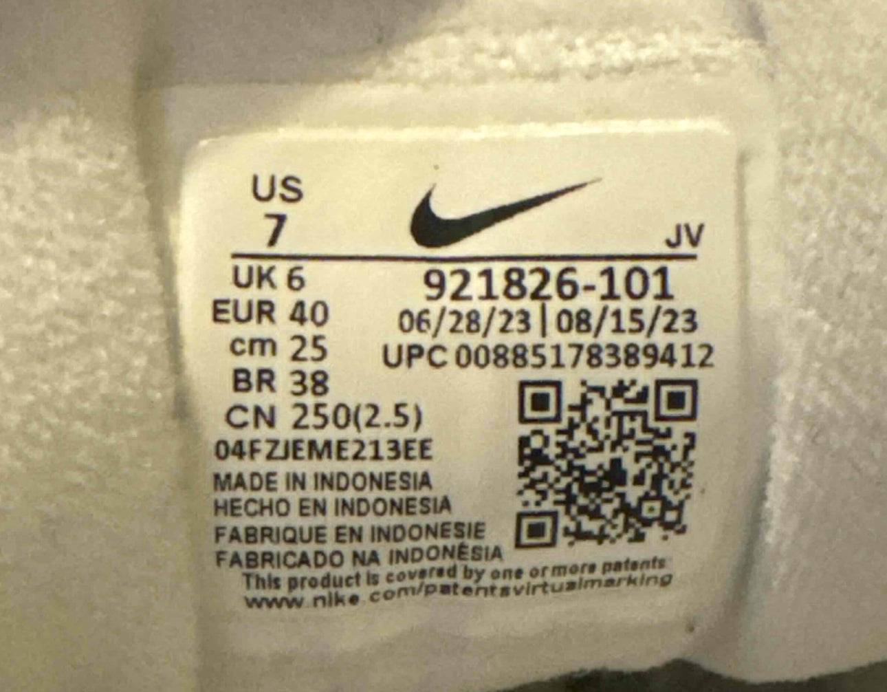 Air Max 97 Triple White Size 7