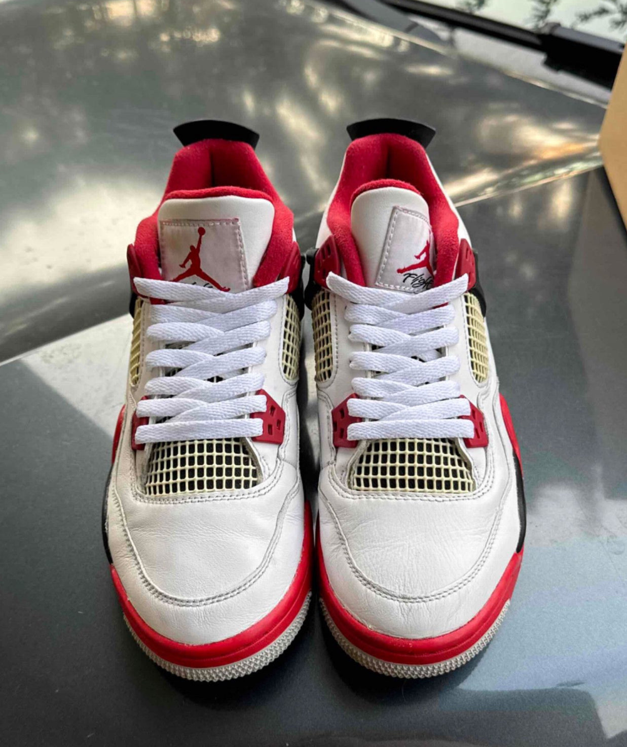 Fire Red 4s Size 6.5Y
