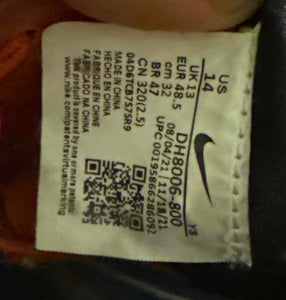 Lebron 9 Big Bang Size 14