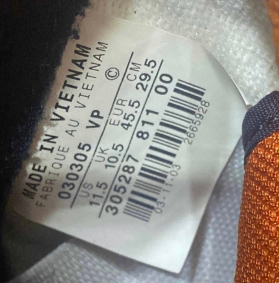 Nike Dunk High Mesa Orange Size 11.5