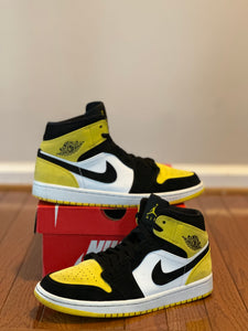 Yellow Toe 1s size 8