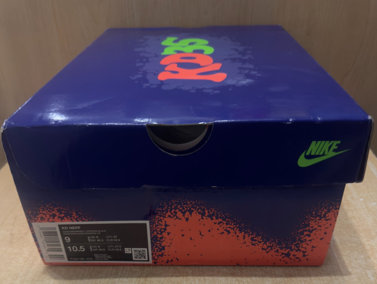 Brand New Nike Zoom KD 4 Nerf Size 9