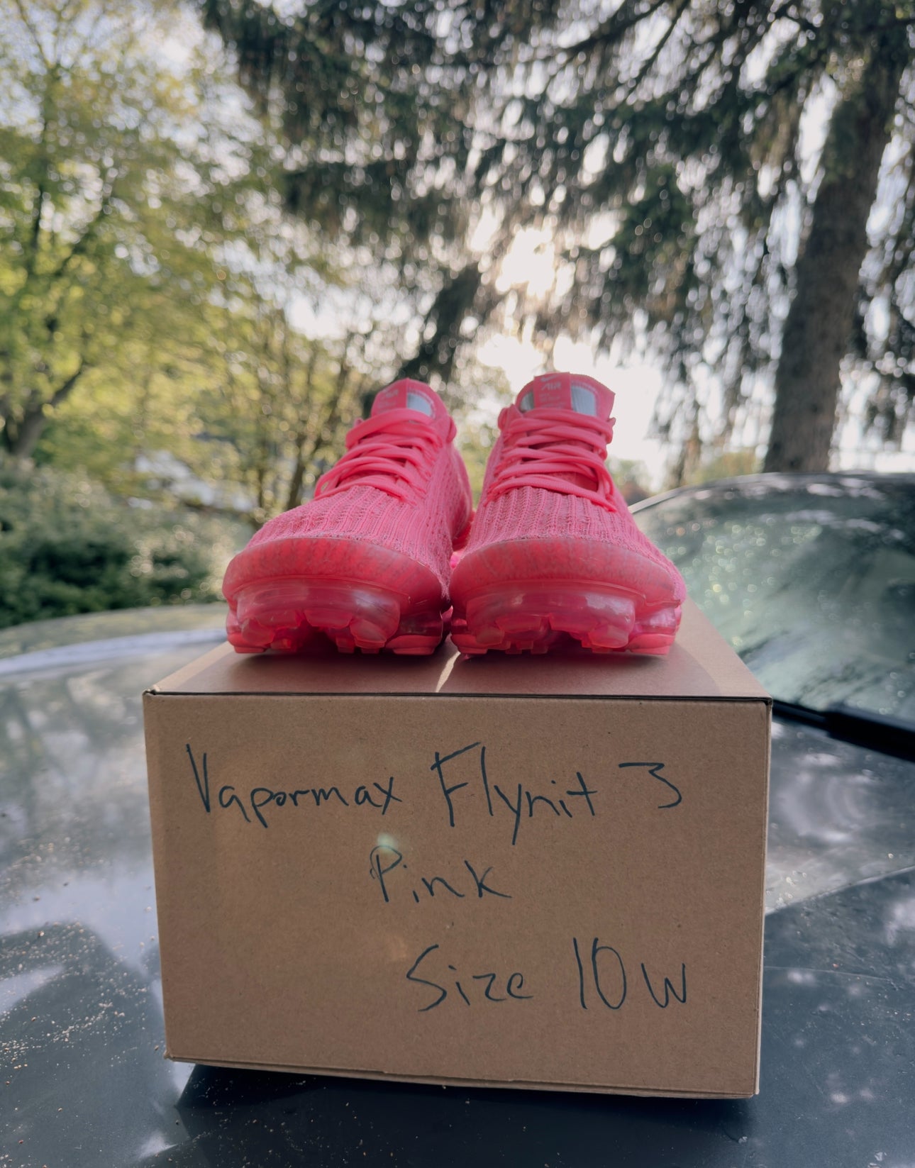 Air Vapormax Flyknit 3 Pink Size 8.5