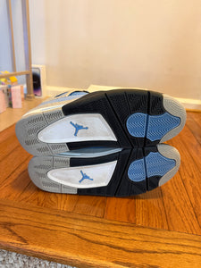 University Blue 4s size 11