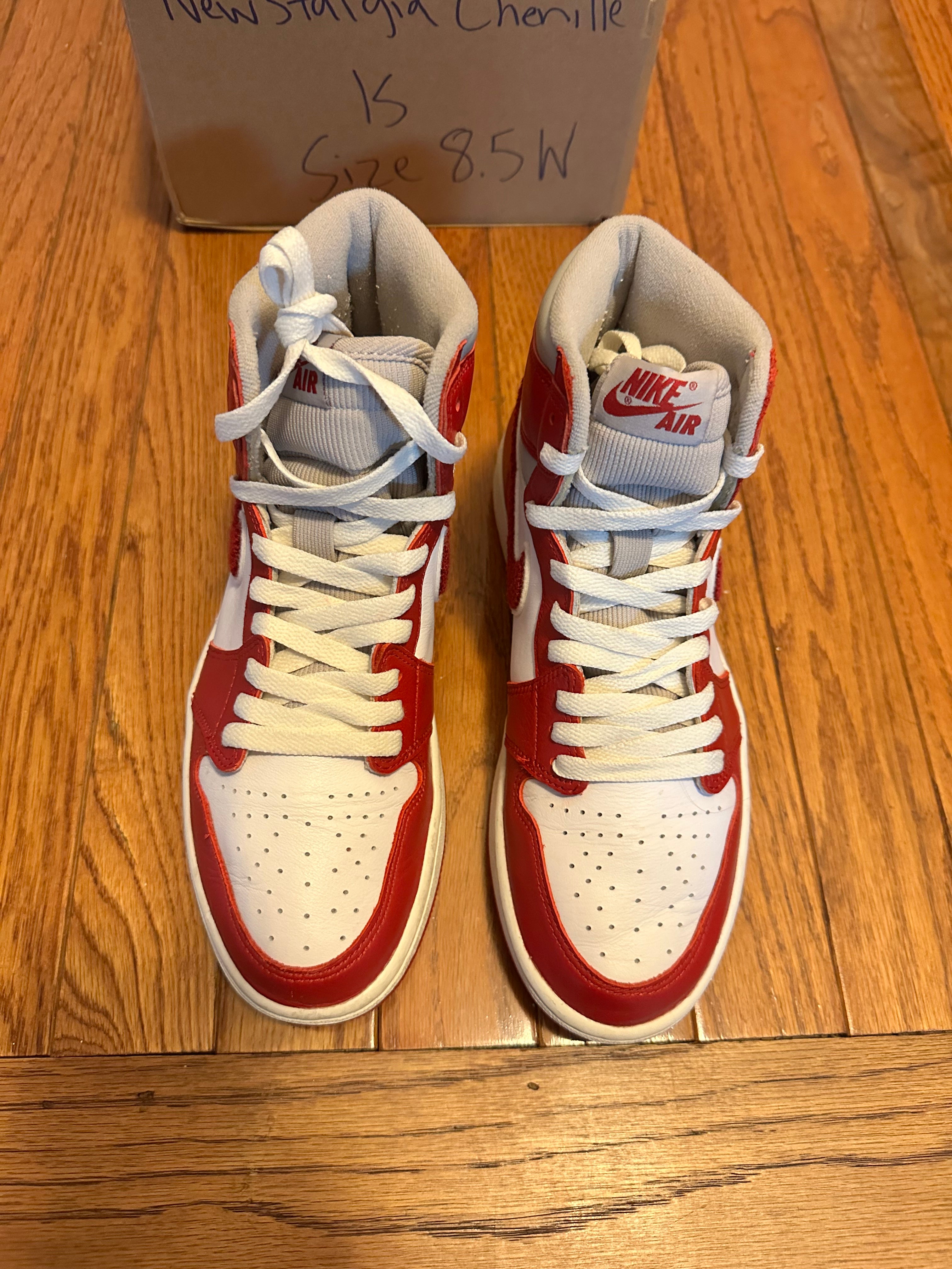 Varsity Red 1s size 7