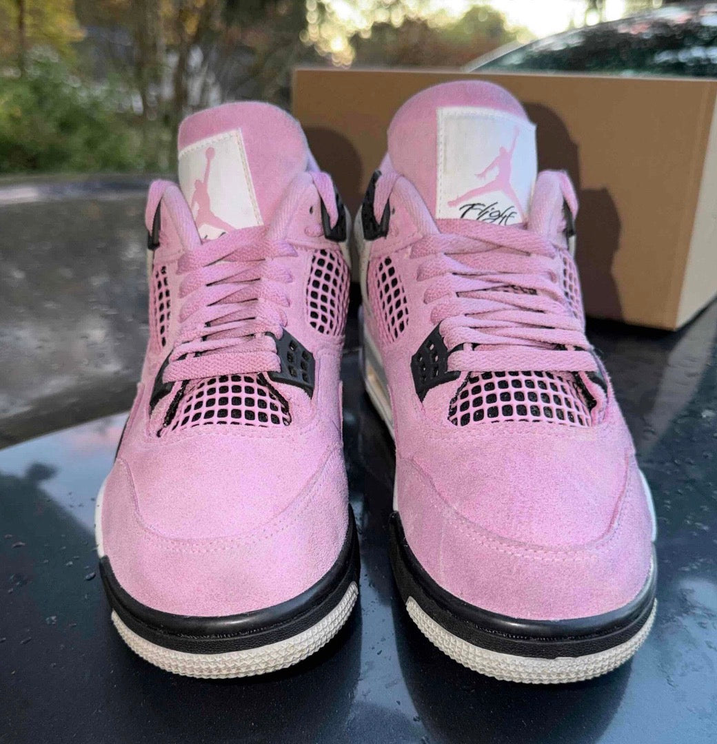 Pink Orchid 4s Size 8
