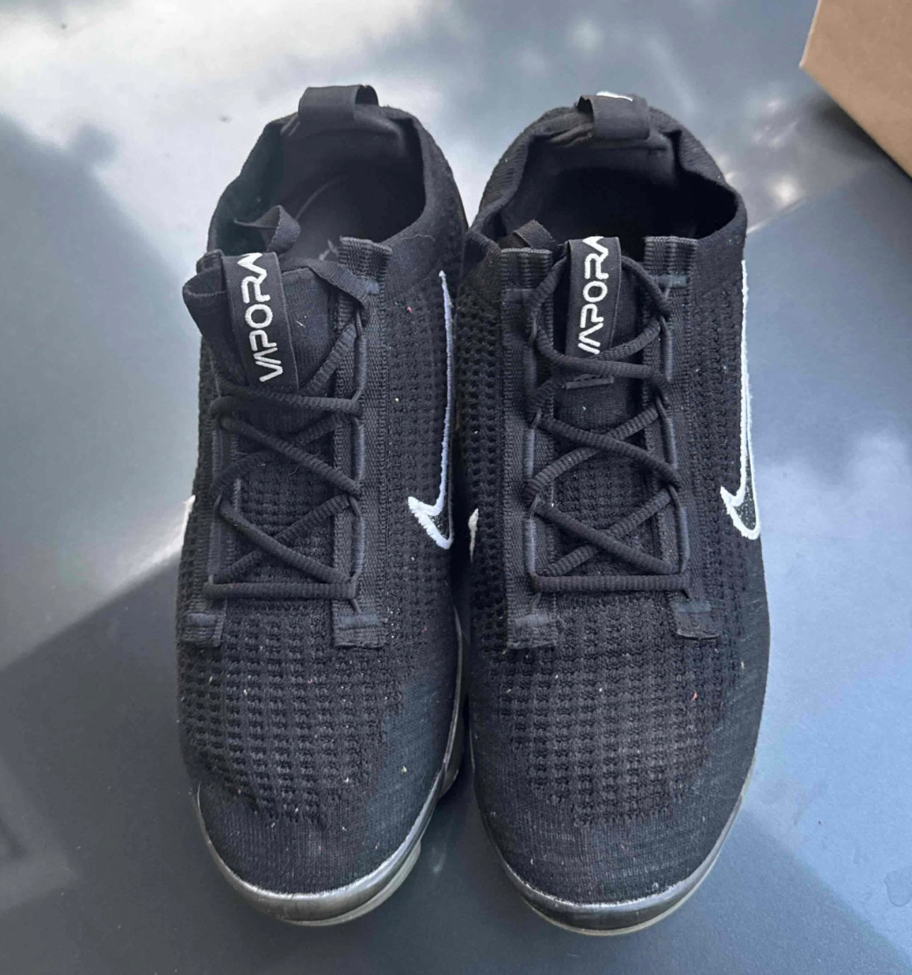 Air Vapormax Flyknit Black Speckled Size 8