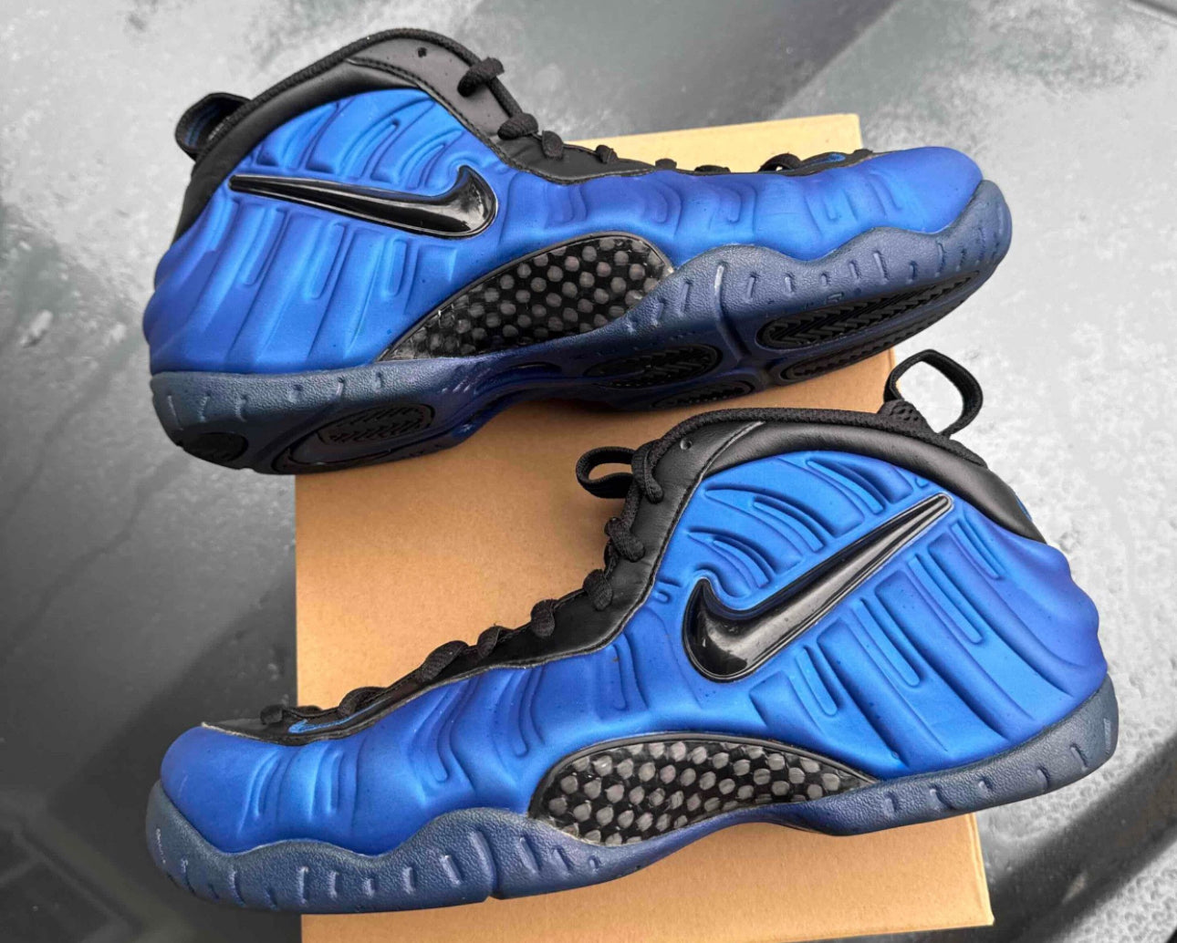 Hyper Cobalt Foams Size 9.5