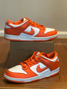 Syracuse Nike Dunk Low size 10.5
