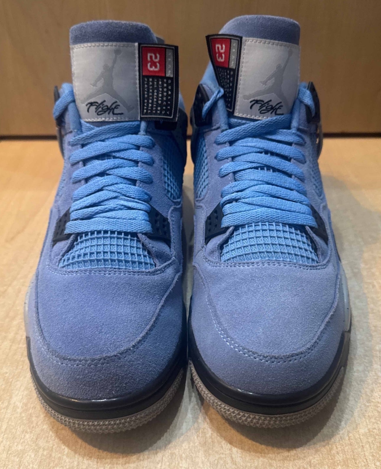 University Blue 4s Size 11