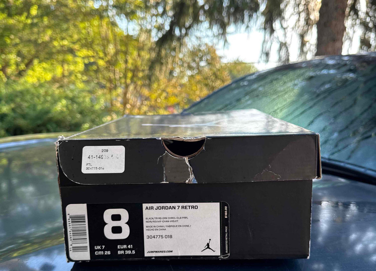Raptor 7s Size 8