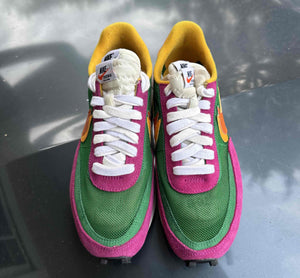 Sacai X LDWaffle Pine Green Size 9