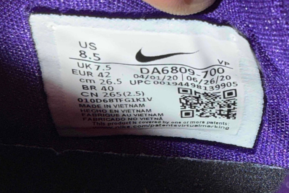 Undefeated X Zoom Kobe 5 Protro Hall Of Fame Size 8.5