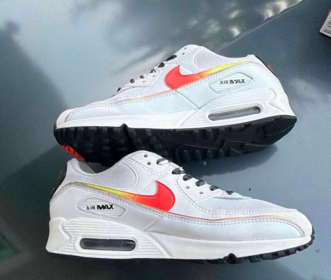 Air Max 90 Fresh Bright Crimson Size 7.5