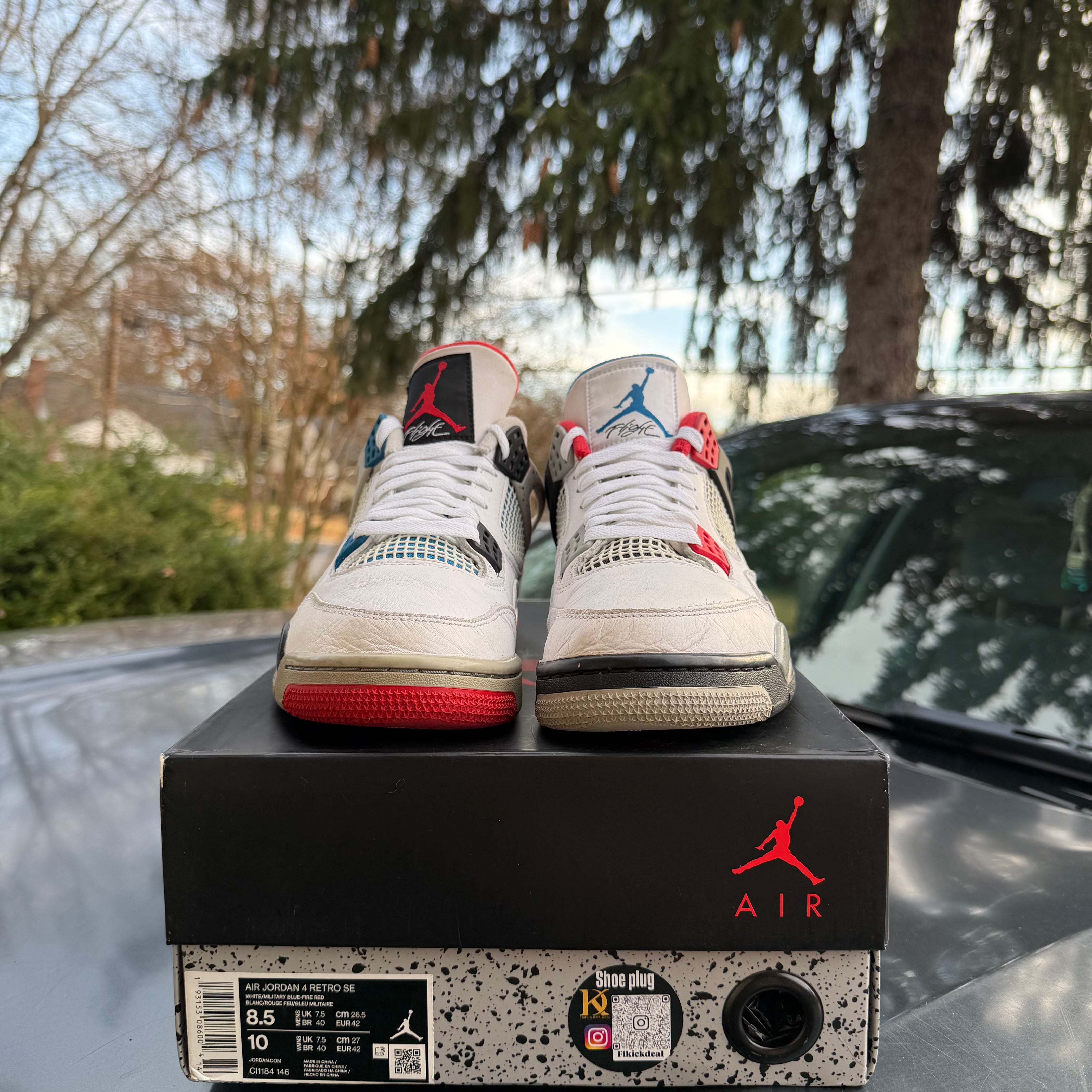 What The 4s Size 8.5