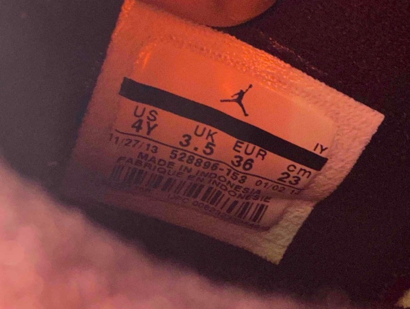 Concord Low 11s Size 4Y