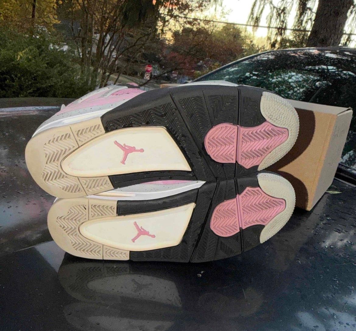 Pink Orchid 4s Size 8