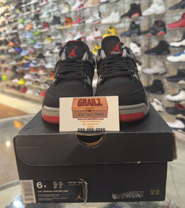 Bred 4s Size 6Y