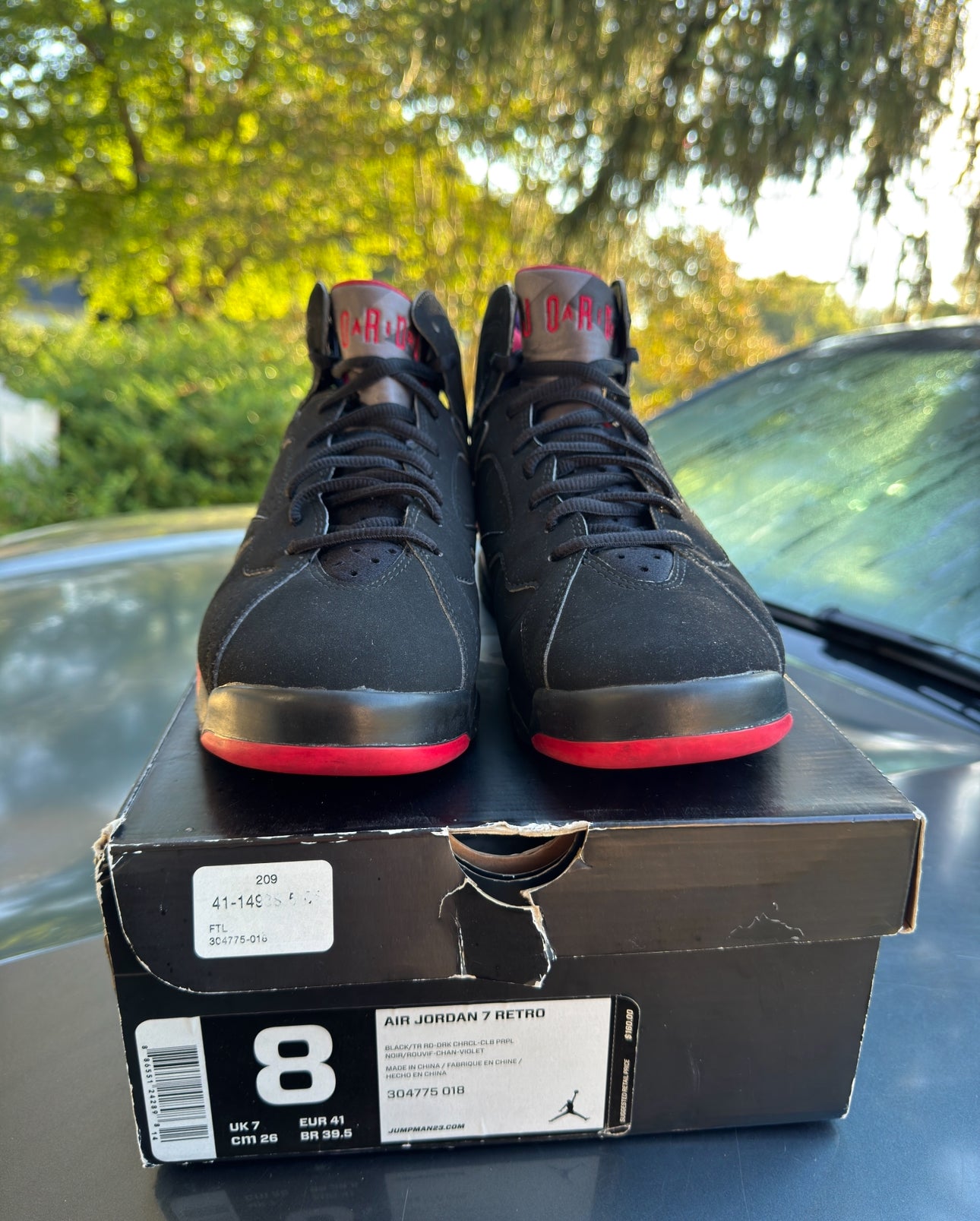 Raptor 7s Size 8