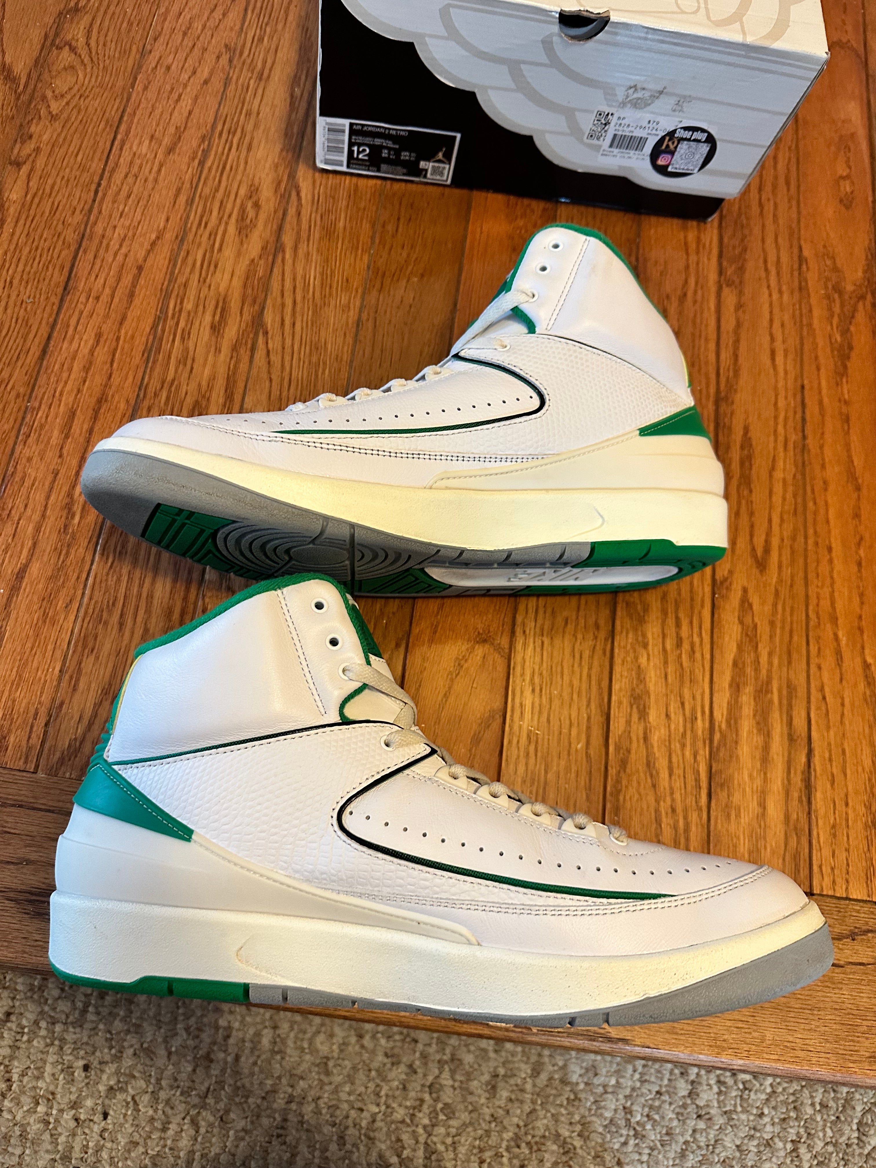Lucky Green 2s size 12