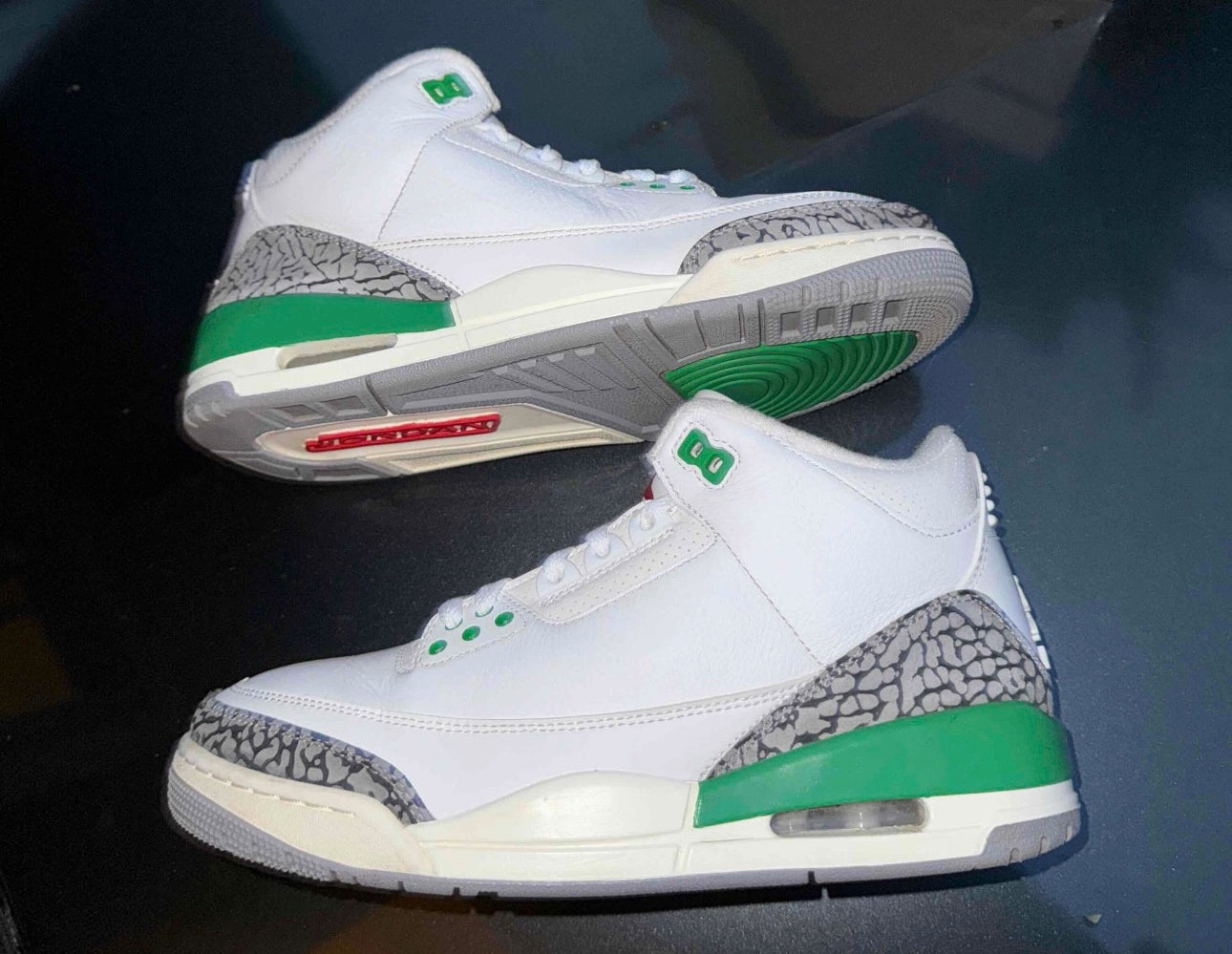Lucky Green 3s Size 7