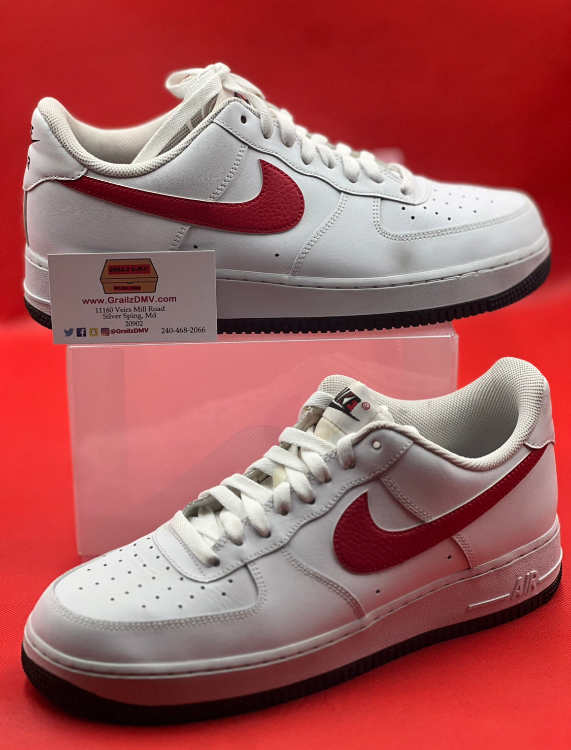 Air Force 1 07 LV8 Mismatched Swooshes White 10