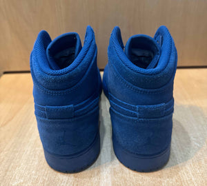 Blue hot sale suede 1s