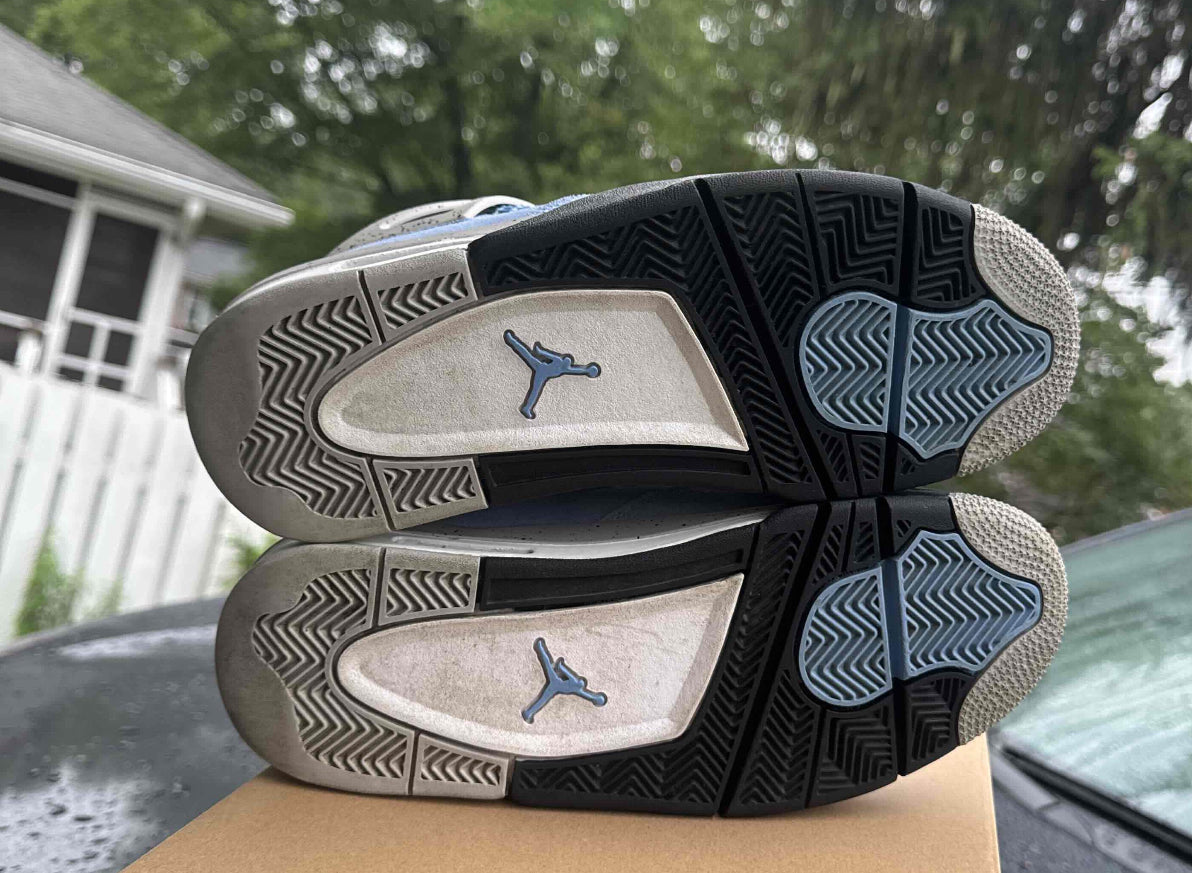 University Blue 4s Size 7.5