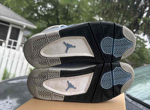 University Blue 4s Size 7.5