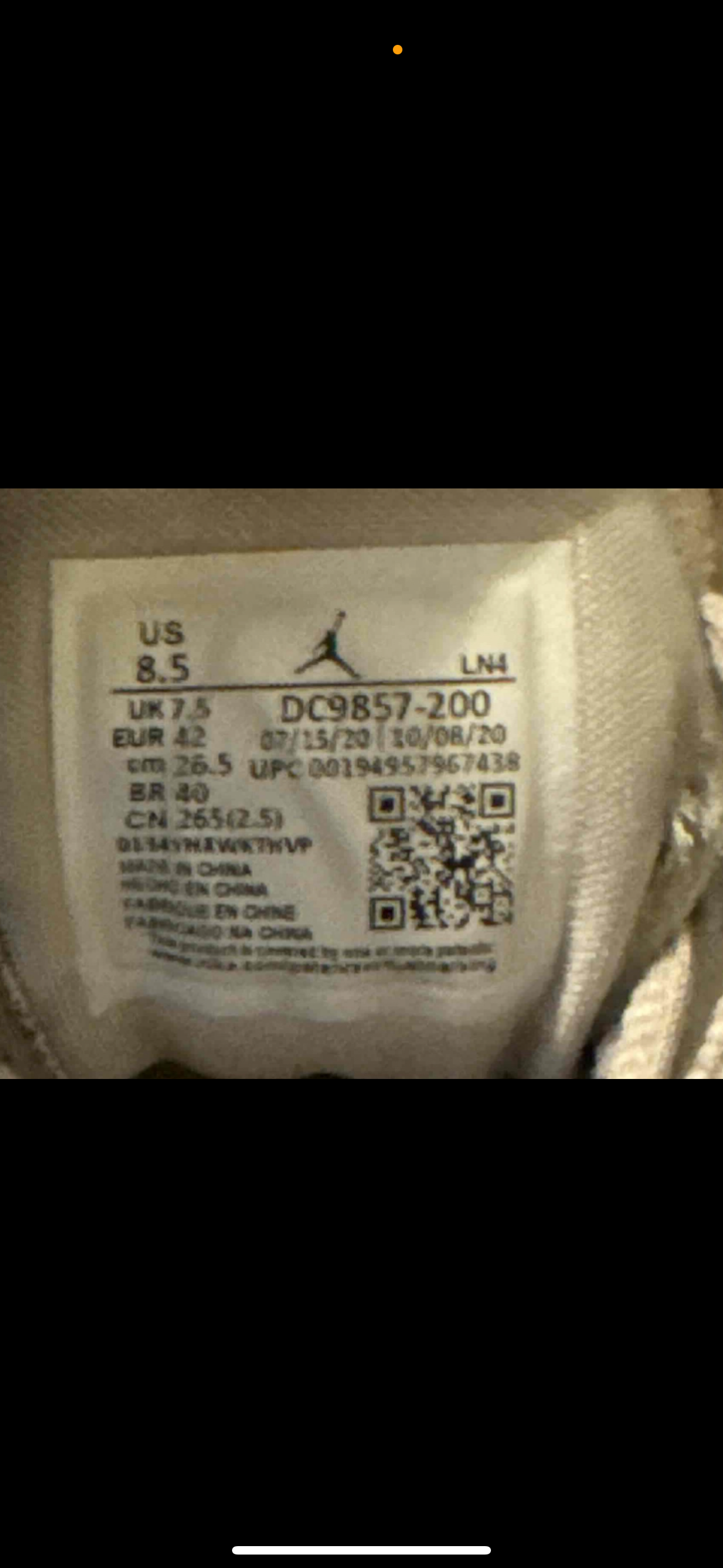 CLOT X Terracotta Low 14s Size 8.5