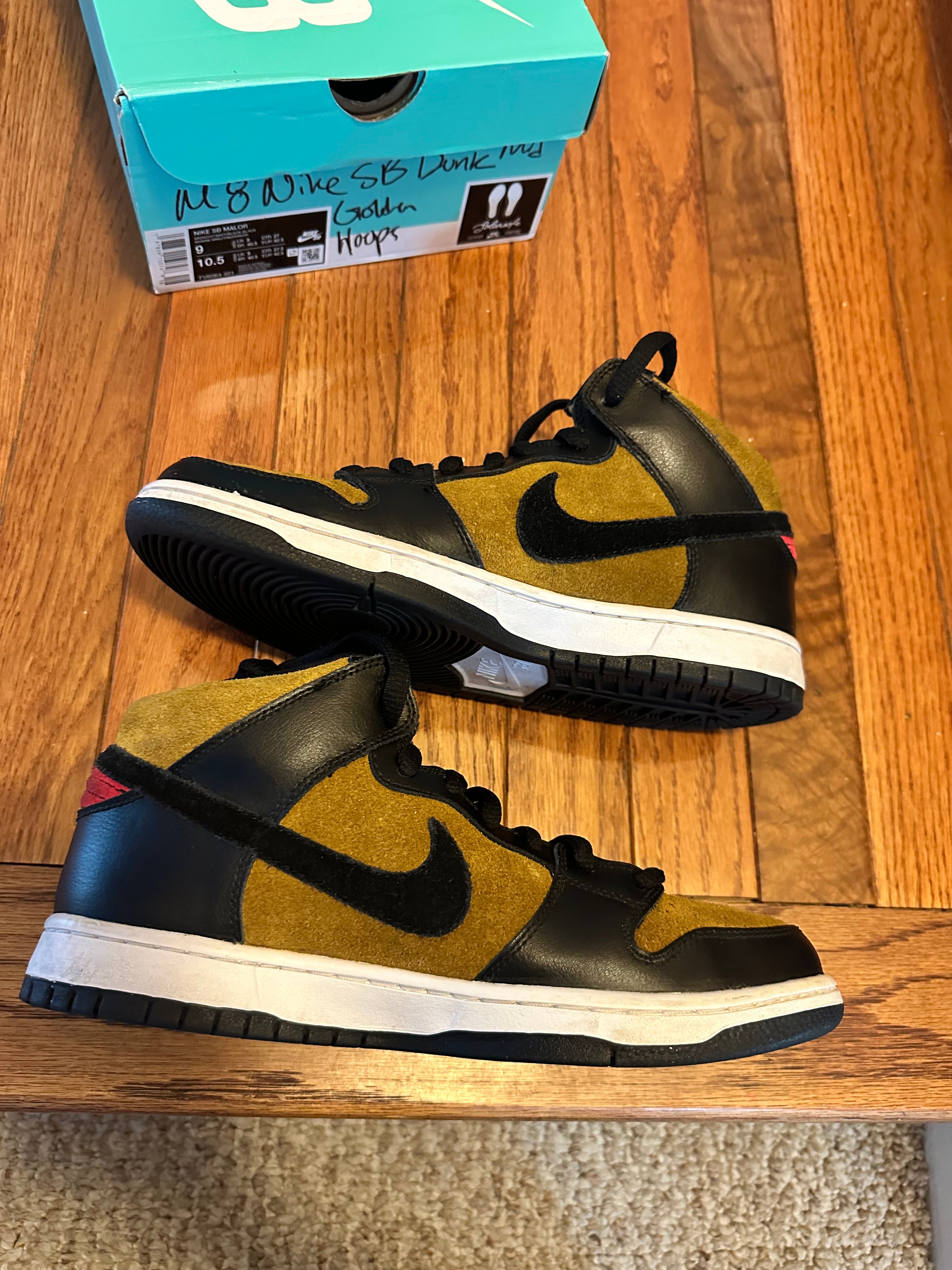 Golden Hops Nike SB Dunk size 8