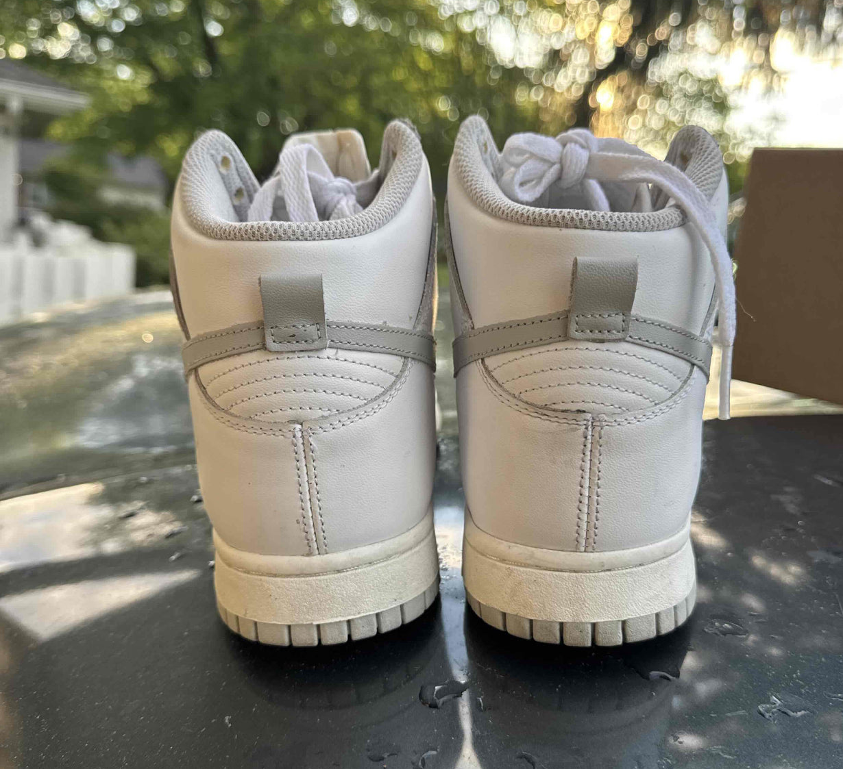 Dunk High Grey Fog Size 6.5