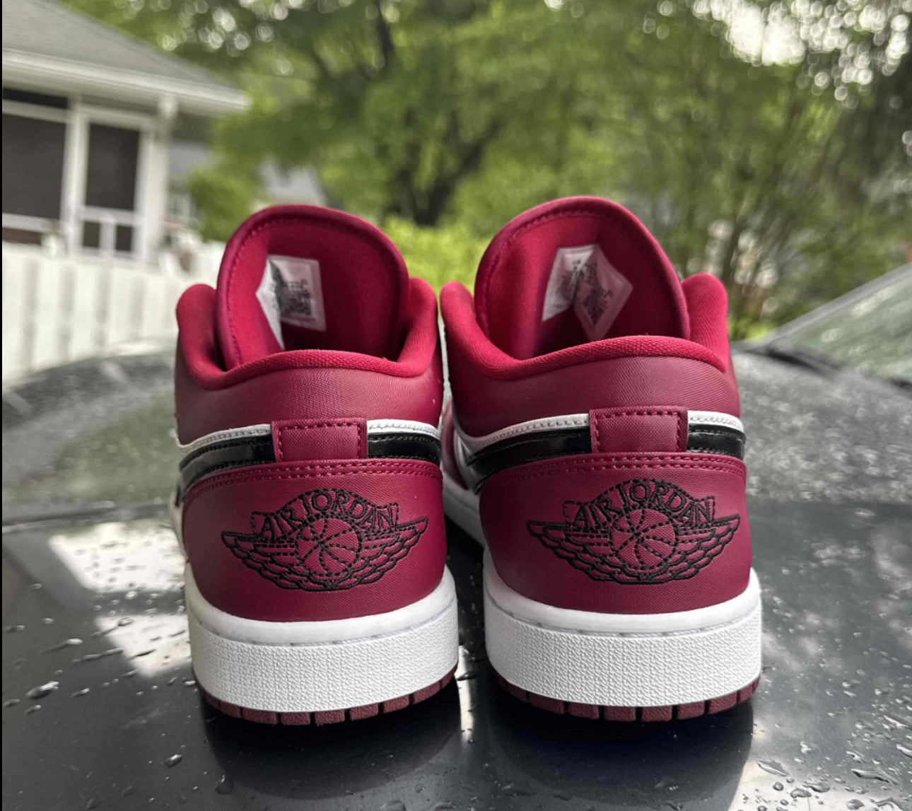 Noble Red Low 1s Size 9