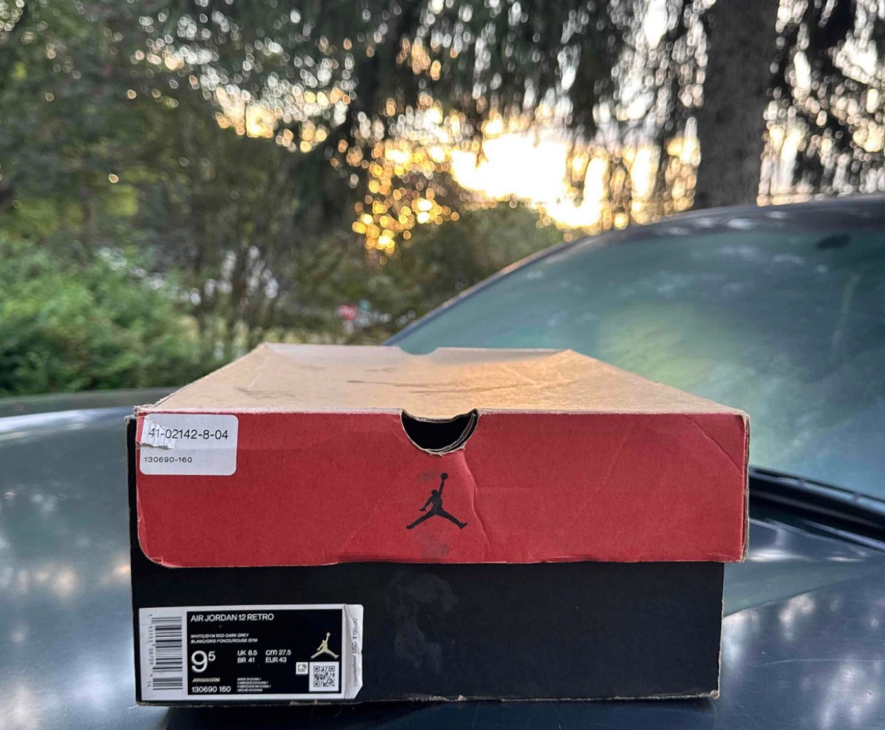 Dark Grey 12s Size 9.5