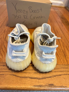 Cream Adidas Yeezy Boost 350 V2 size 4