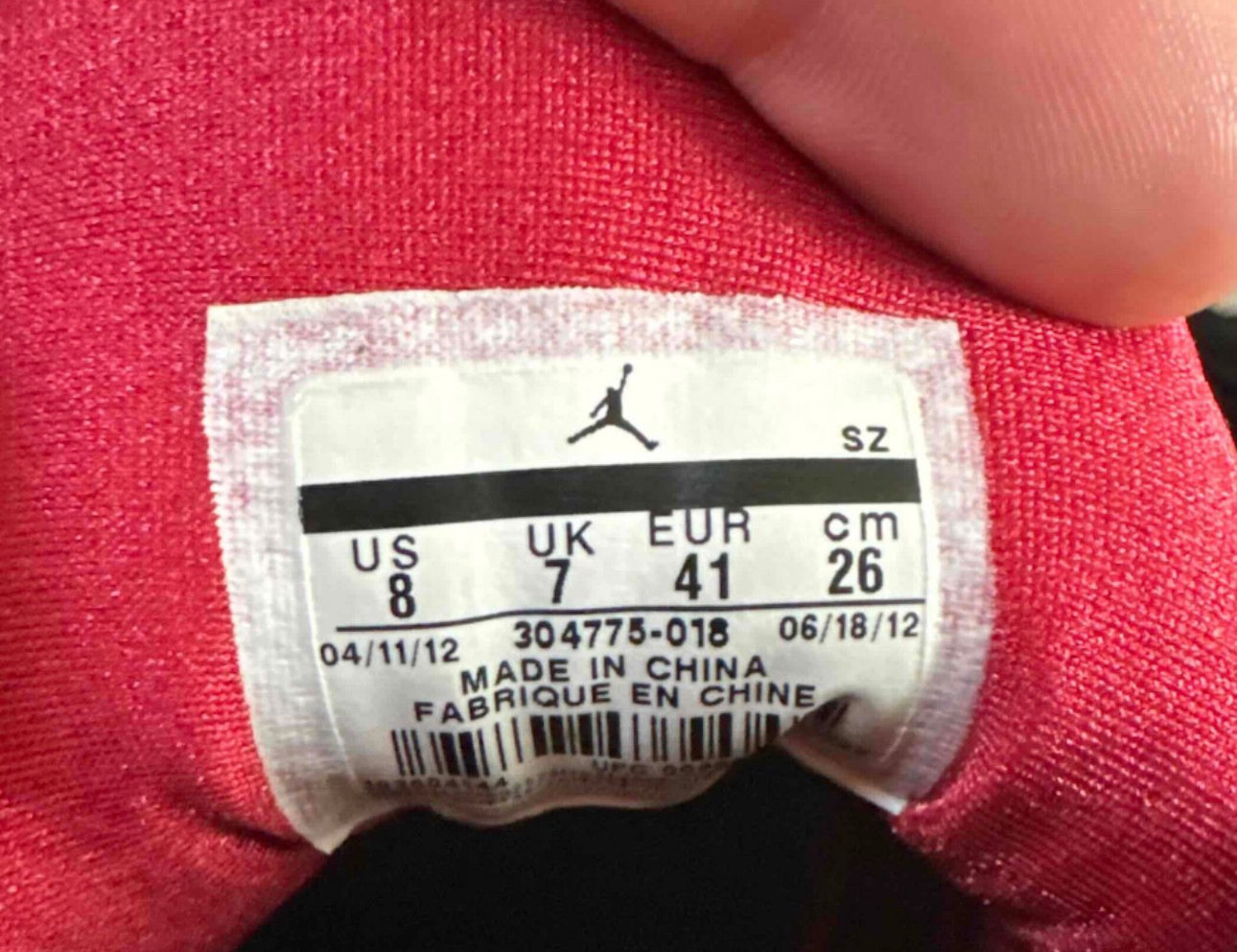 Raptor 7s Size 8