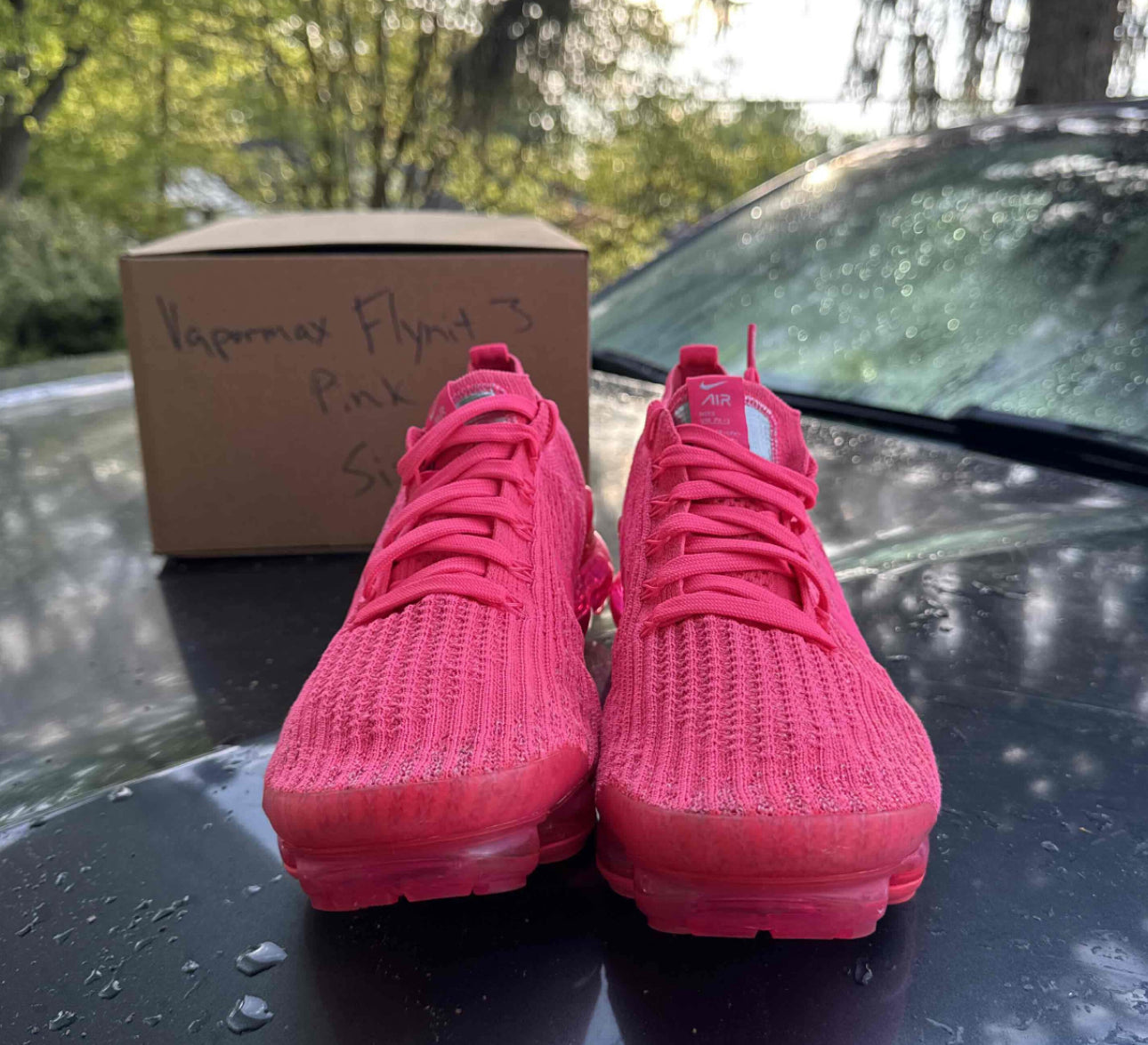 Air Vapormax Flyknit 3 Pink Size 8.5